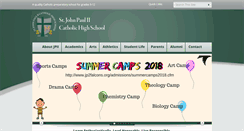 Desktop Screenshot of jp2falcons.org
